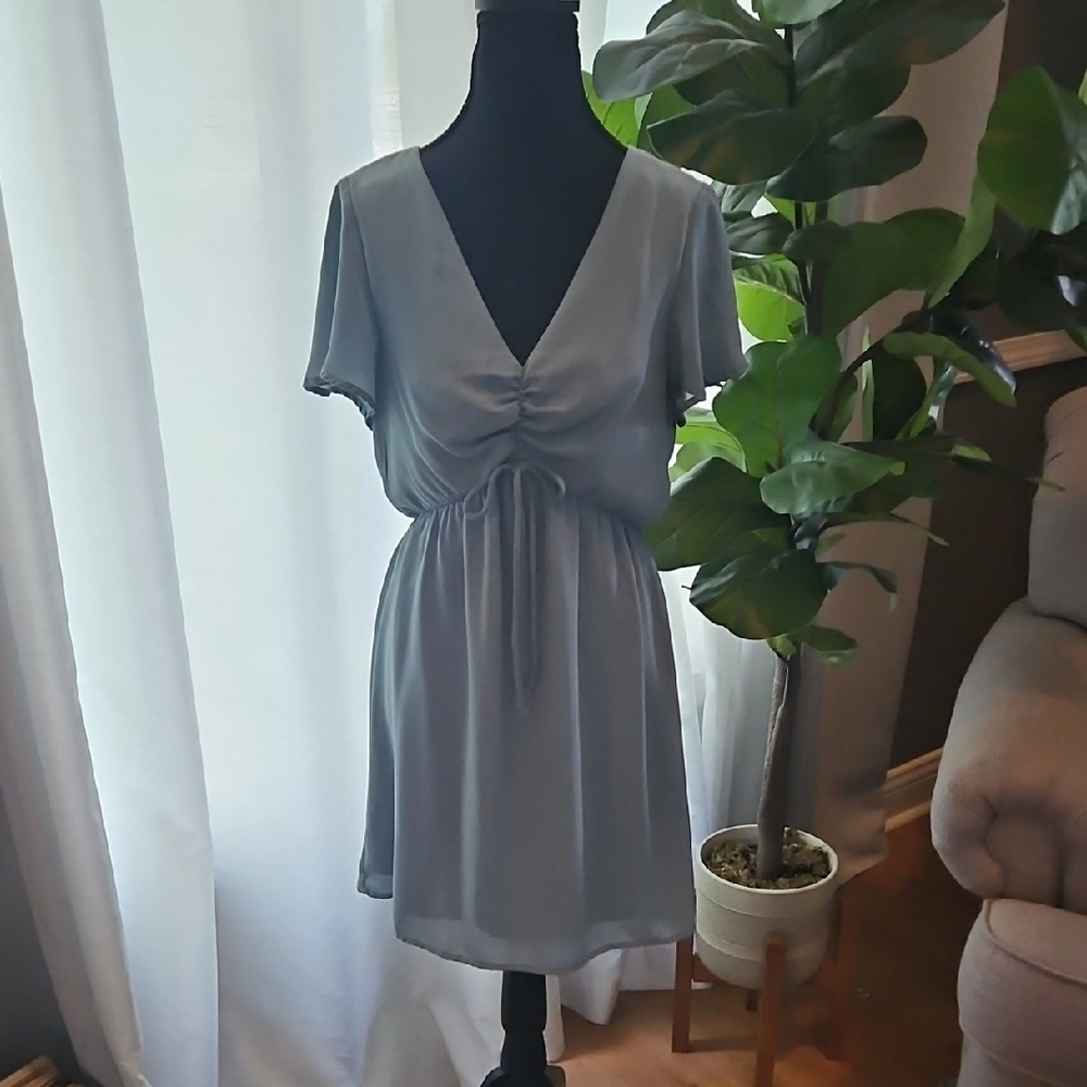 Blue Rain Light Teal Dress